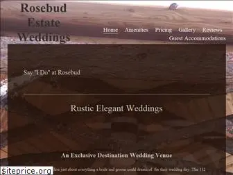 rosebudestateweddings.com