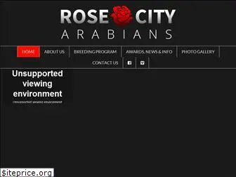 rosecityarabians.com