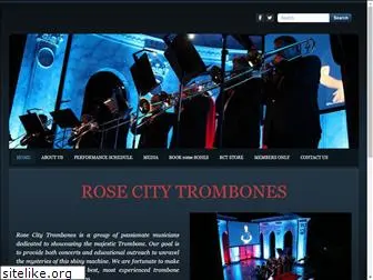 rosecitytrombones.com