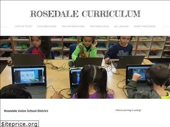 rosedalecurriculum.com