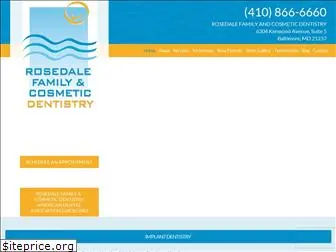 rosedalefamilydentistry.com
