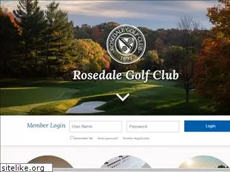 rosedalegolf.org