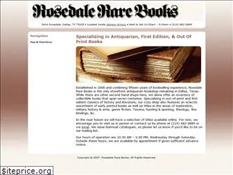 rosedalerarebooks.com