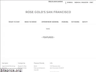 rosegoldsf.com