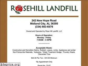 rosehill-landfill.com