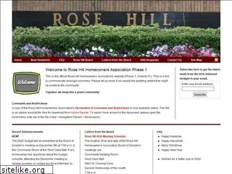 rosehillhoa.com