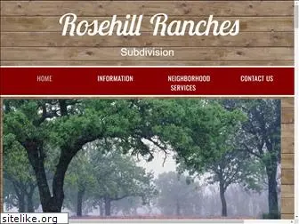 rosehillranches.com