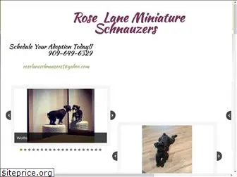 roselaneschnauzers.com