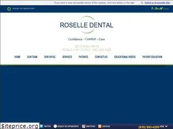 roselledentalcare.com