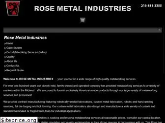 rosemetalindustries.com