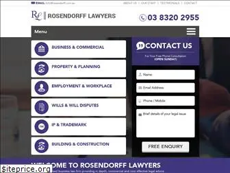 rosendorff.com.au