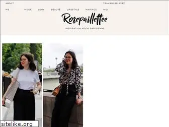 rosepaillettee.com