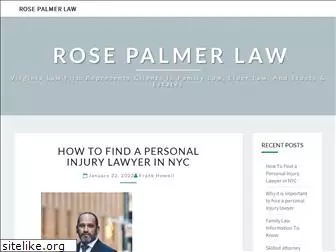 rosepalmerlaw.com