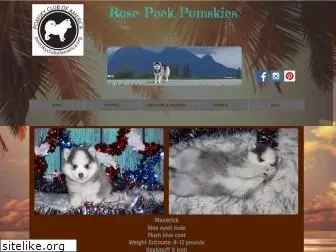 rosepeekpomskies.com