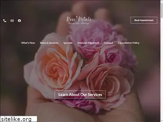 rosepetalsmassage.com