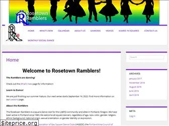 rosetownramblers.com