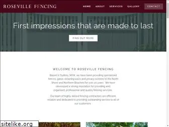 rosevillefencing.com
