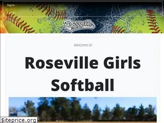 rosevillegirlssoftball.org