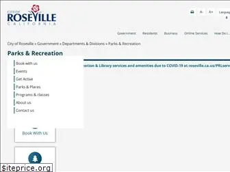rosevilleparks.com