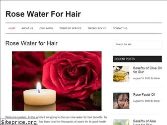 rosewaterforhair.com