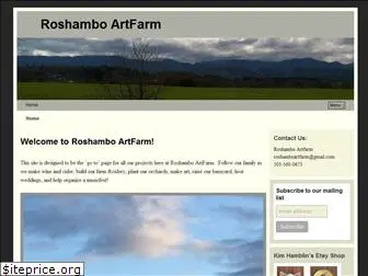 roshamboartfarm.com