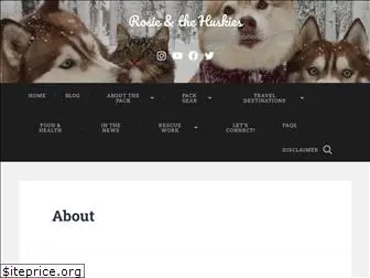 rosieandthehuskies.com