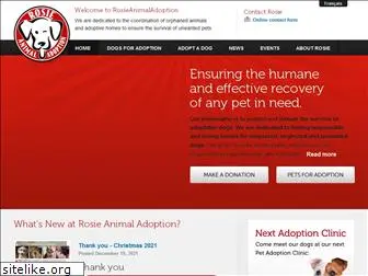 rosieanimaladoption.com