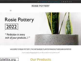 rosiepottery.com