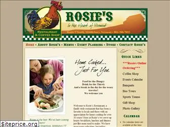 rosiesrestaurantvt.com