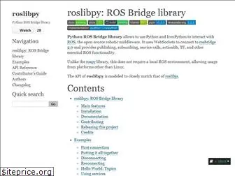 roslibpy.readthedocs.io