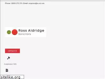 rossaldridge.co.uk