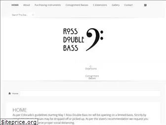 rossdoublebass.com