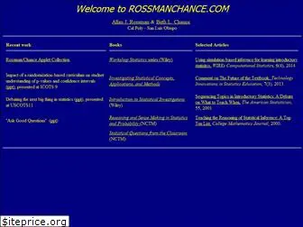 rossmanchance.com