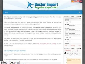 rosterimport.com