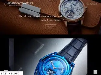 rostovskywatches.com