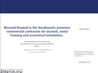 roswelldrywall.com