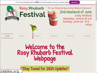 rosyrhubarbfestival.com