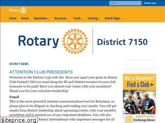 rotary7150.org