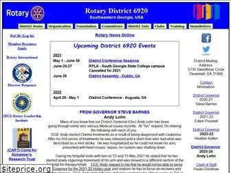 rotarydistrict6920.org