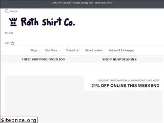 rothshirtco.com