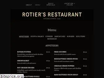 rotiersrestaurant.com