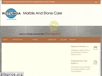 rotundamarbleandstonecare.com