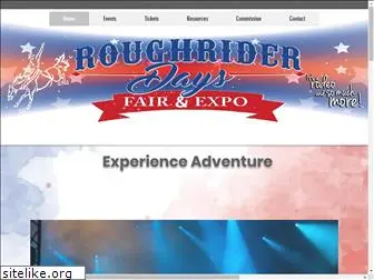 roughriderdaysfair.com