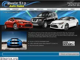 route512autosales.com