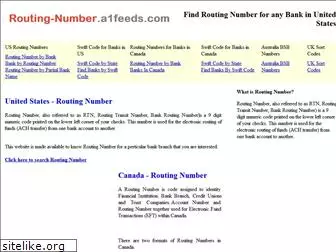 routing-number.a1feeds.com