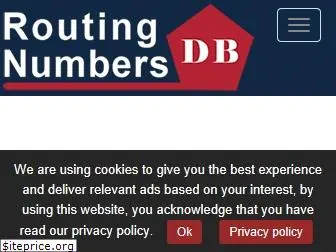 routingnumbersdb.com