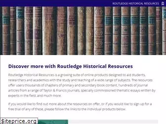 routledgehistoricalresources.com