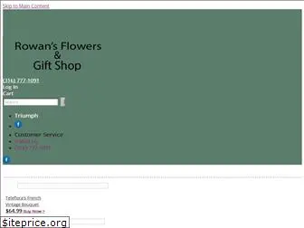rowansflowers.com