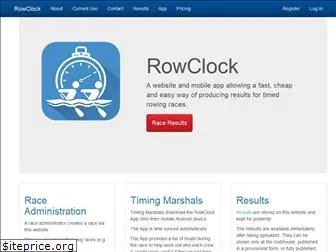 rowclock.com