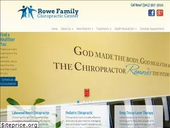 rowefamilychiro.com